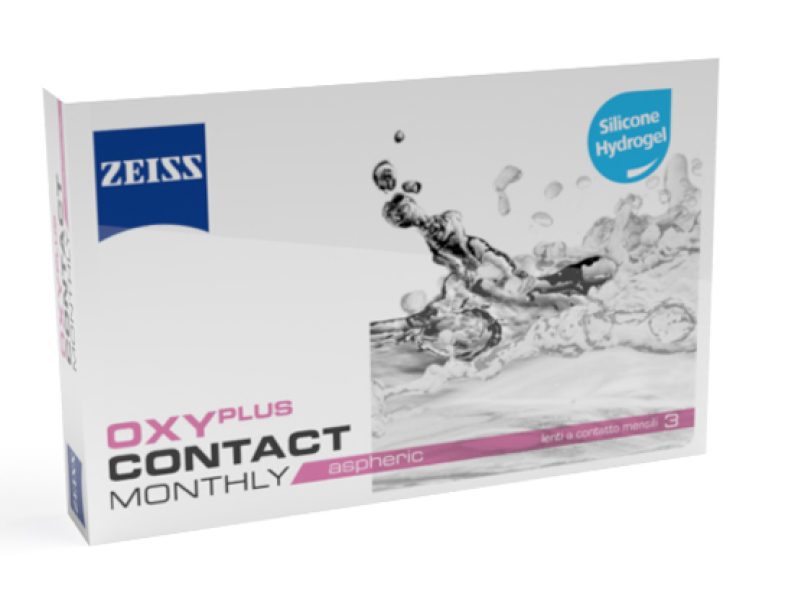 È arrivata sul mercato italiano la nuova linea di LAC mensili di ZEISS: Oxy Contact Monthly Plus