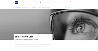 ZEISS si ‘rifà gli occhi’: nuovo sito per una user-experience sempre più chiara e intuitiva